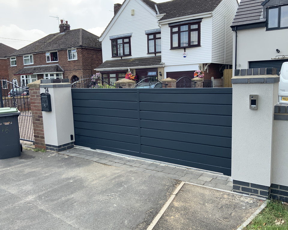 Aluminium Electric Gates